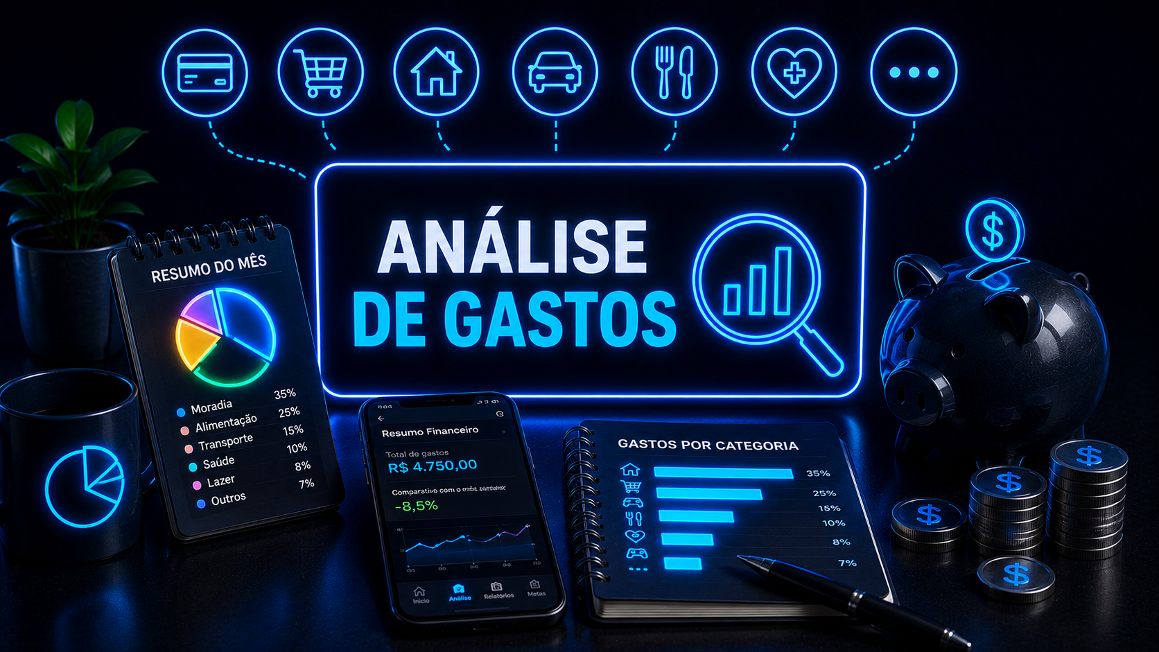Como saber onde estou gastando mais