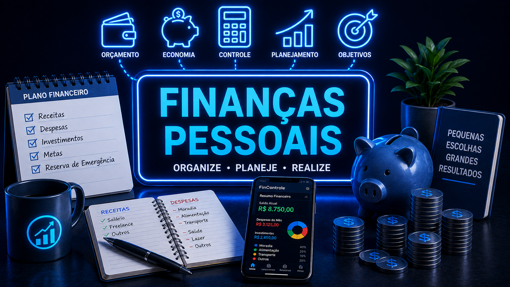 Como organizar as finanças pessoais do zero